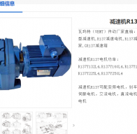 R137-Y22-4p-44.39-M1-0減速電機型號解析