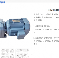 R37 DRN71MS4/BE03HR/0.25KW/73.96減速電機(jī)型號解析